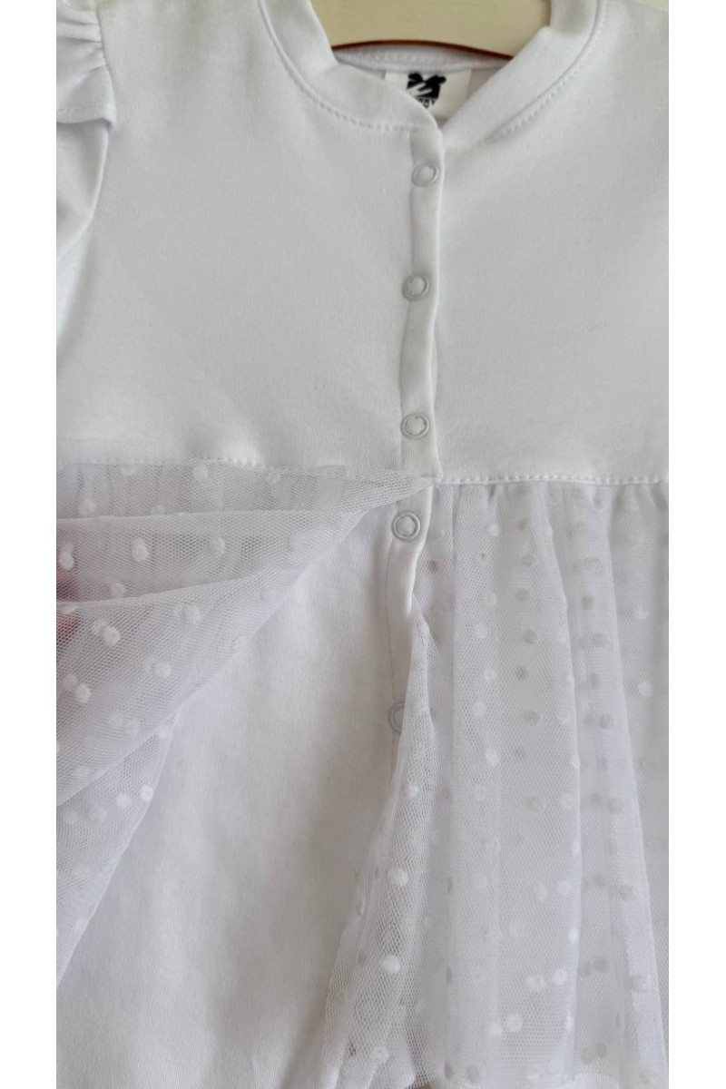 Bodyjama Grenouillère bébé avec jupe en coton