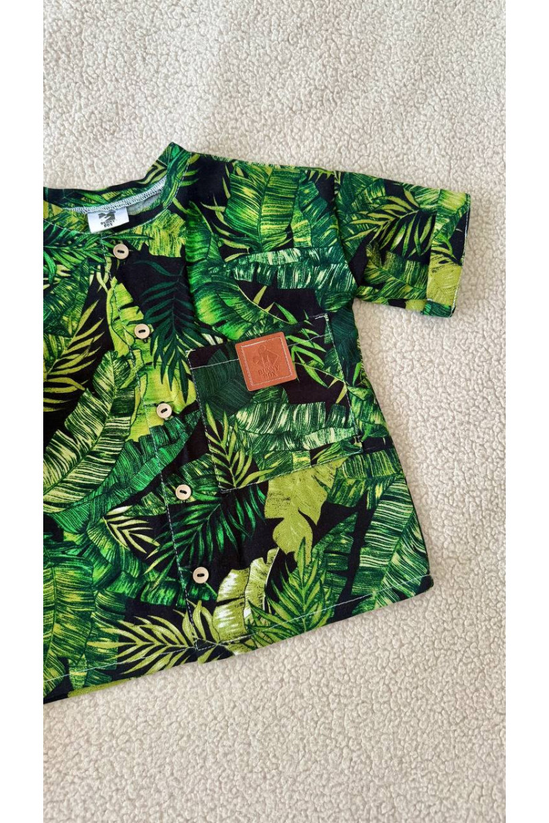 Ensemble Chemise et Casquette en Lin – Élégance Naturelle pour l'Été