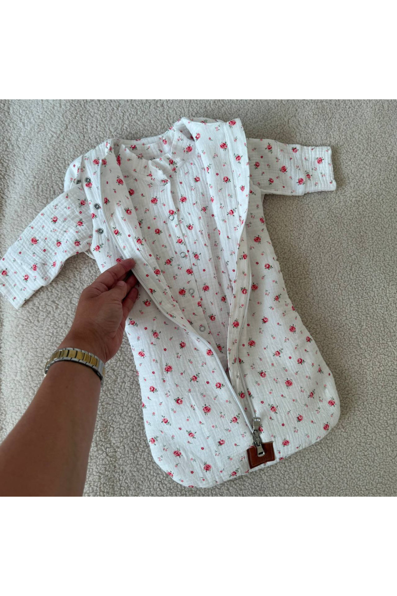 Ensemble gigoteuse bébé TOG 2.5 et pyjama en double gaze de coton