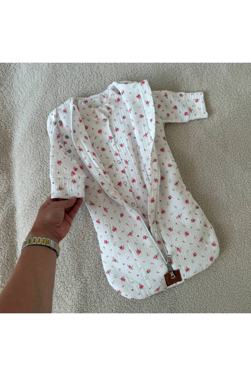 Ensemble gigoteuse bébé TOG 2.5 et pyjama en double gaze de coton