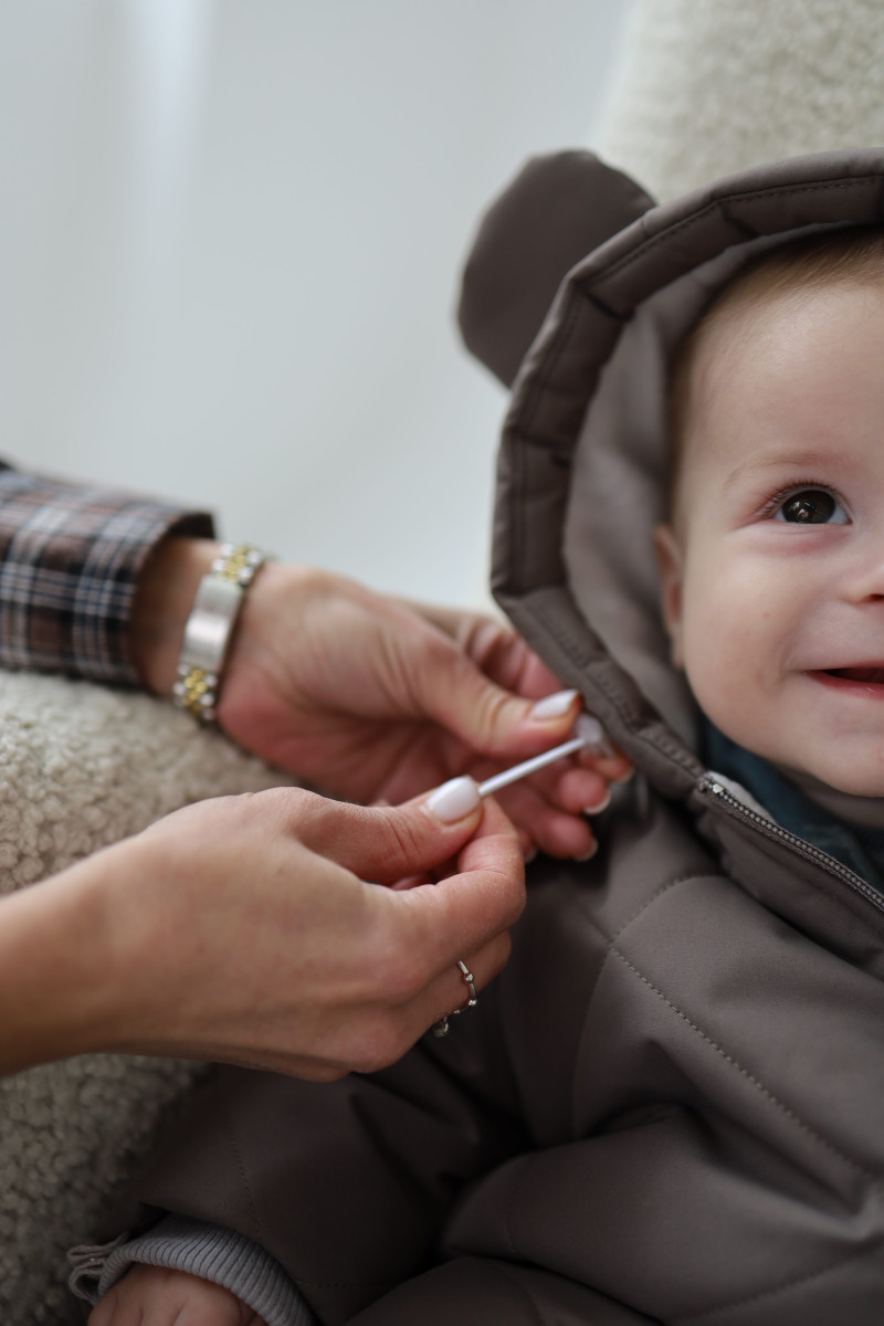 Combinaisons d’hiver pour bébés taupe