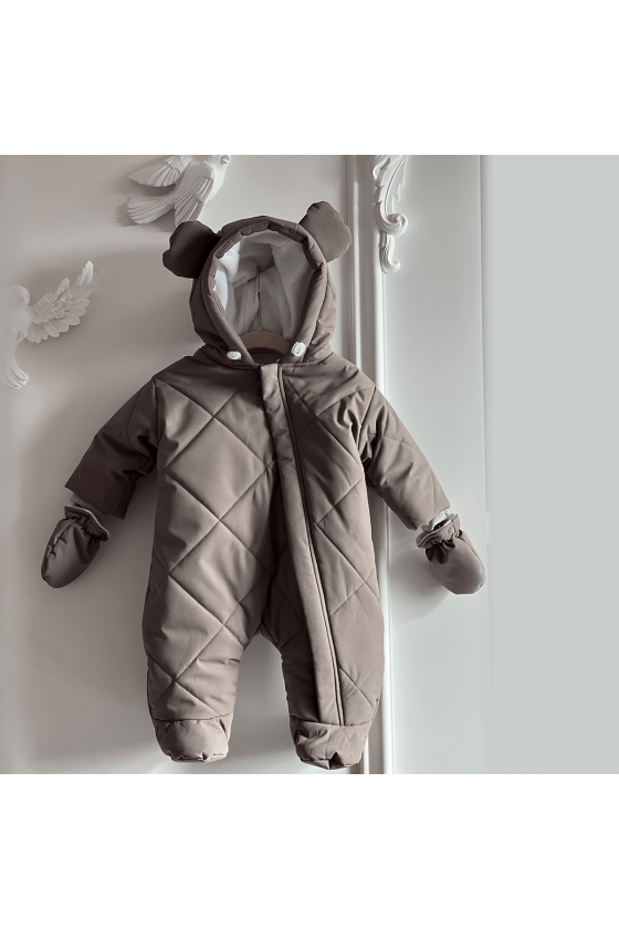 Combinaisons d’hiver pour bébés taupe Combinaisons d’hiver pour bébés taupe