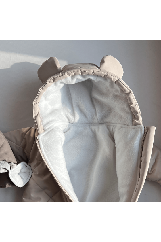 Combinaisons d’hiver pour bébés beige Combinaisons d’hiver pour bébés beige