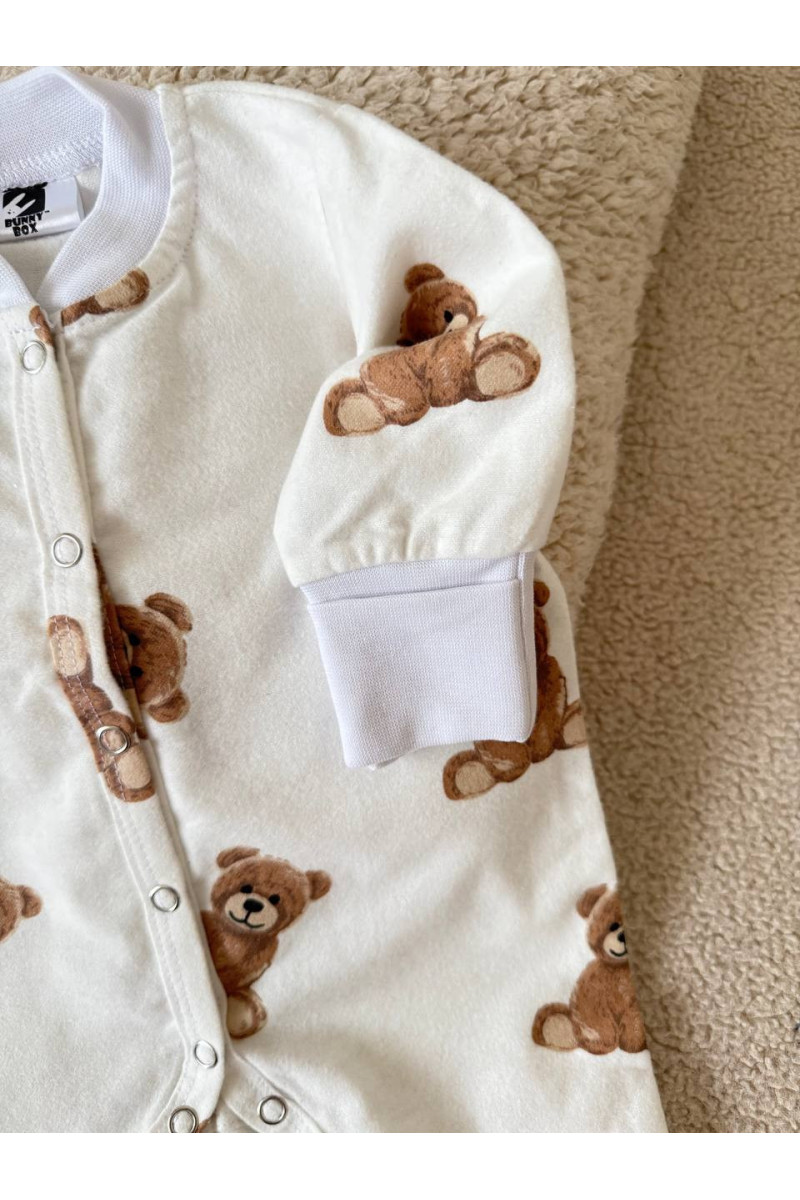 Pyjama bébé chaud en flanelle 100% coton – Doux, confortable