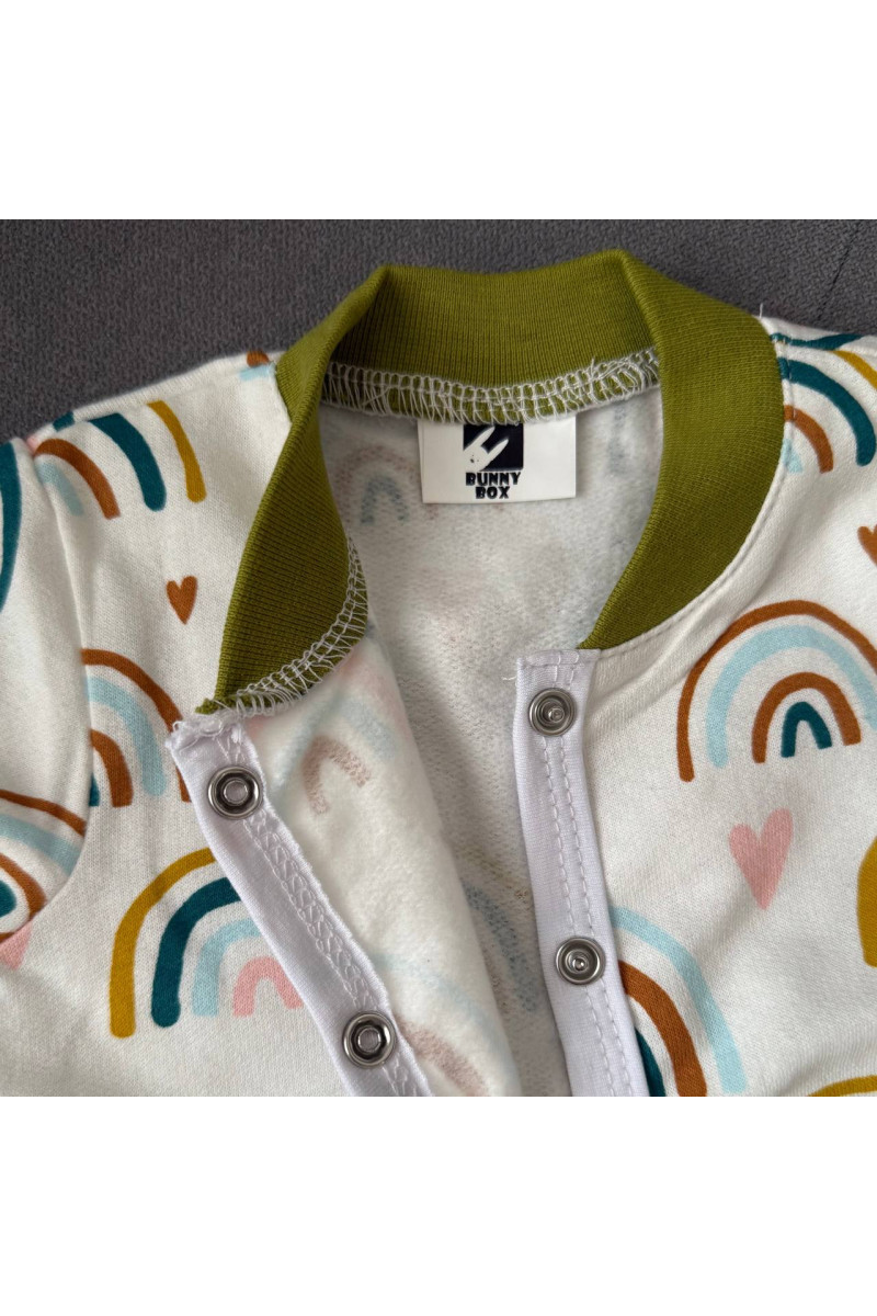 Pyjama bébé chaud  100% coton avec bonnet – Doux, confortable