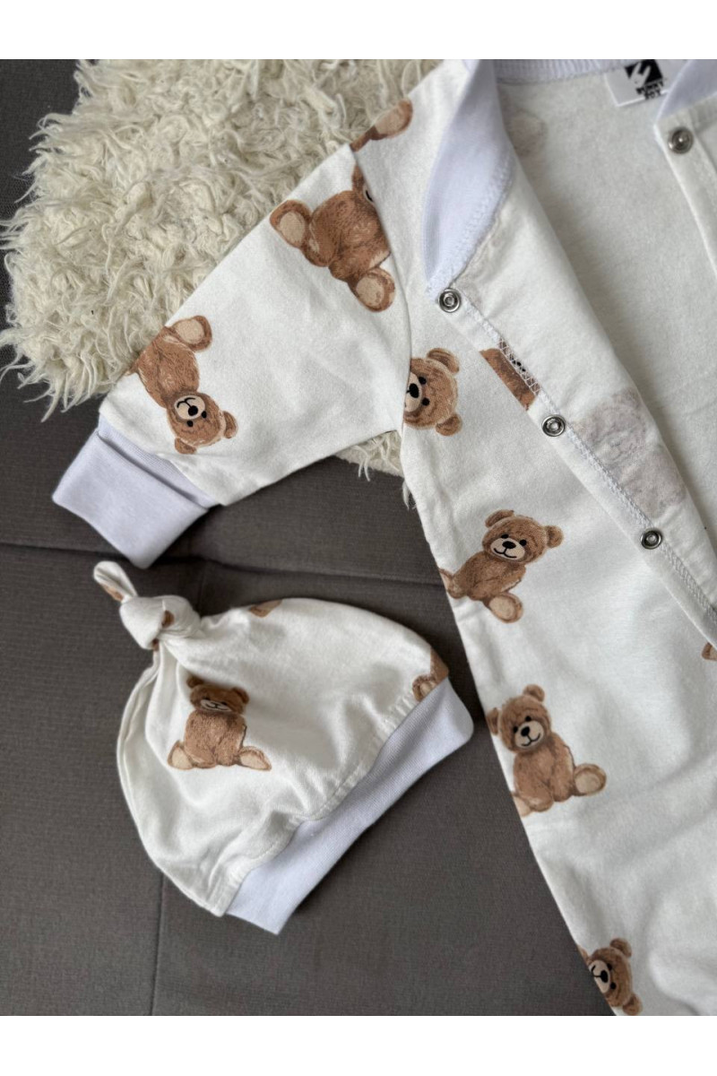 Pyjama bébé chaud en flanelle 100% coton – Doux, confortable