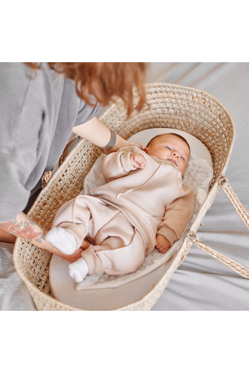 Ensemble pantalon et veste beige 62-86