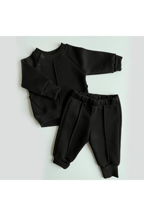 Ensemble pantalon et veste noir 62-86