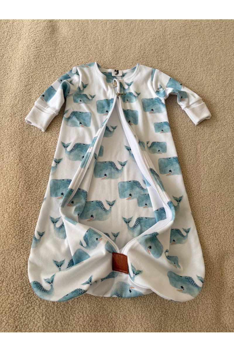 Gigoteuse bébé TOG 1.5 coton interlock manches longues | Turbulette naissance respirante