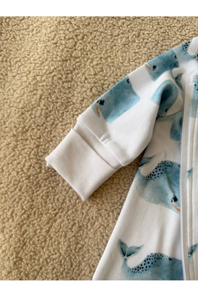 Gigoteuse bébé TOG 1.5 coton interlock manches longues | Turbulette naissance respirante