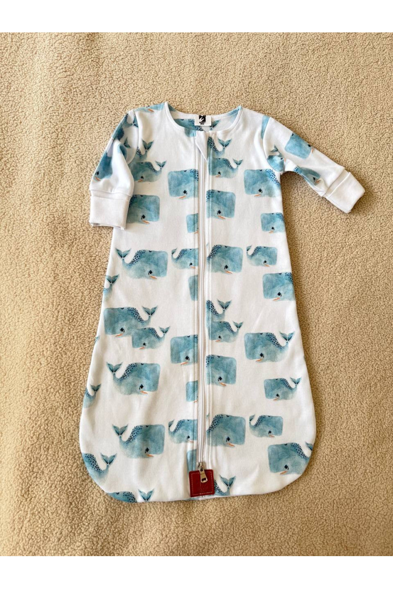 Gigoteuse bébé TOG 1.5 coton interlock manches longues | Turbulette naissance respirante