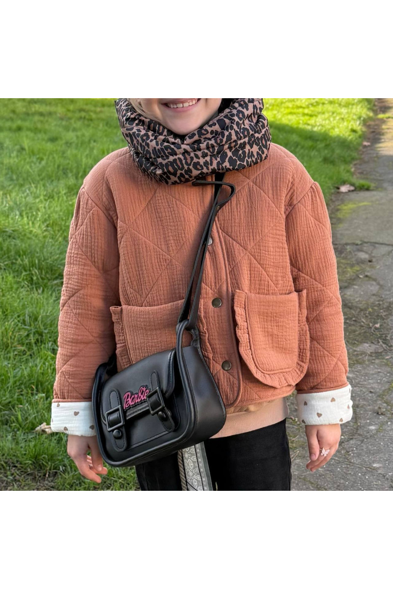 Veste enfant double gaze de coton – bomber bébé mi-saison fait main – coton naturel respirant – 74-134 cm