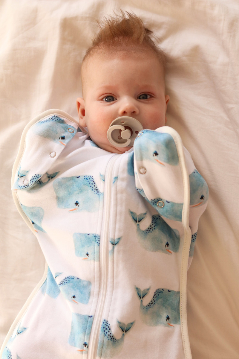 Gigoteuse Évolutive Bébé 0-12 mois imprimé de baleines