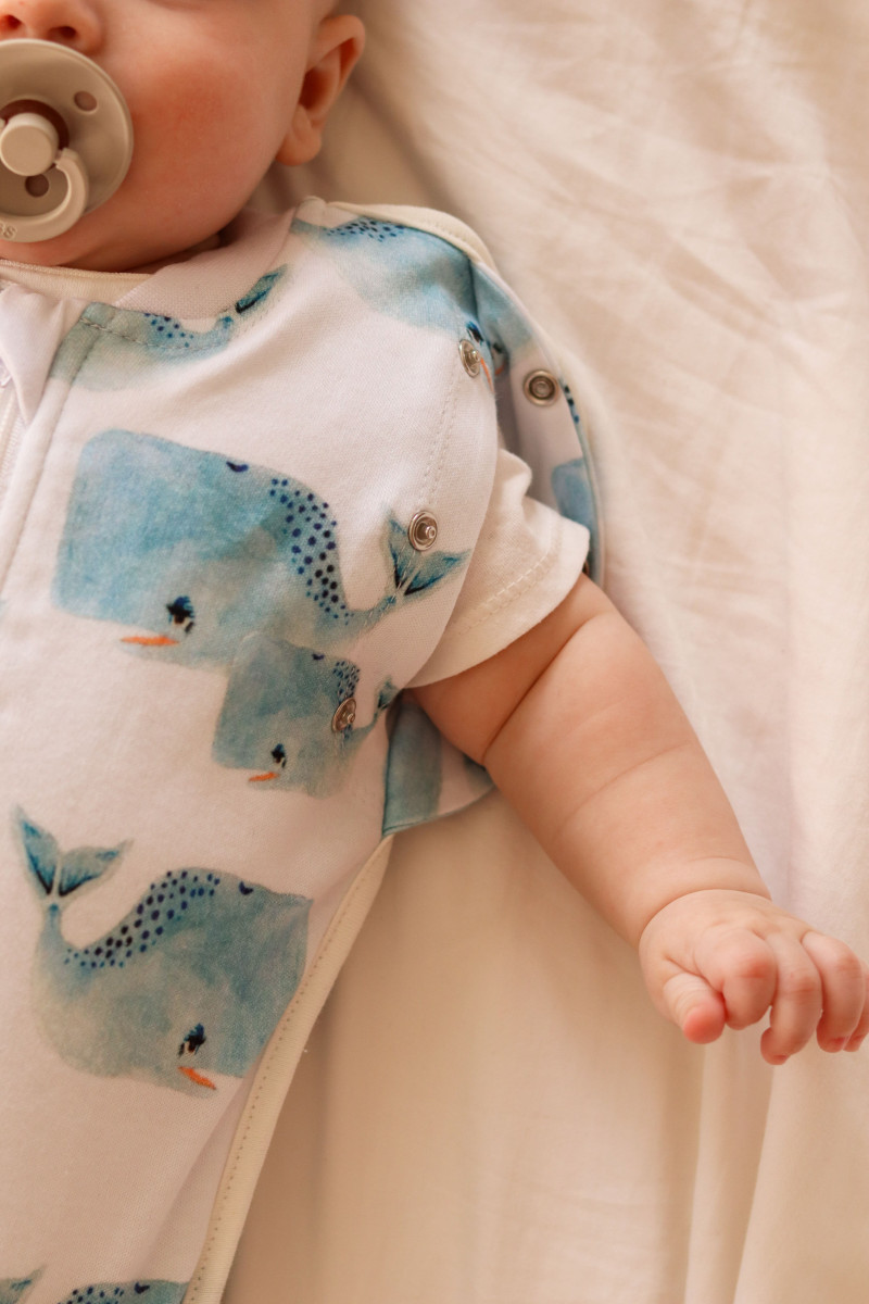 Gigoteuse Évolutive Bébé 0-12 mois imprimé de baleines