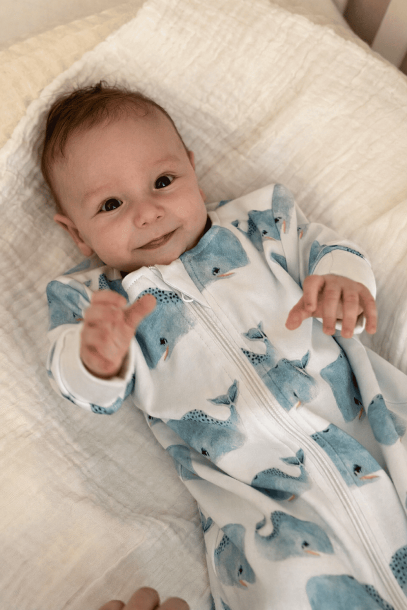 Gigoteuse bébé TOG 1.5 coton interlock manches longues | Turbulette naissance respirante