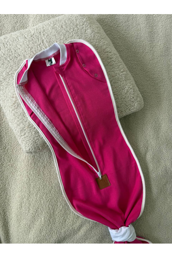 Gigoteuse Évolutive Bébé 0-12 mois en couleur framboise