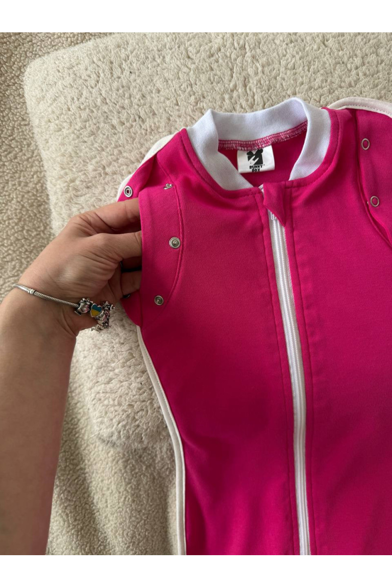 Gigoteuse Évolutive Bébé 0-12 mois en couleur framboise