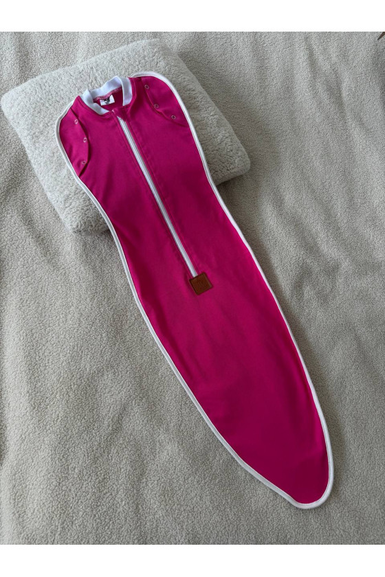 Gigoteuse Évolutive Bébé 0-12 mois en couleur framboise