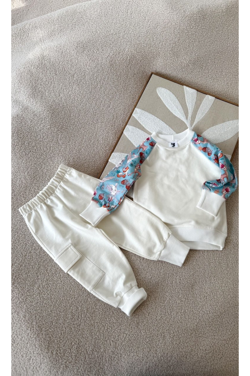 Ensemble pantalon et veste bébé modèle unique 86