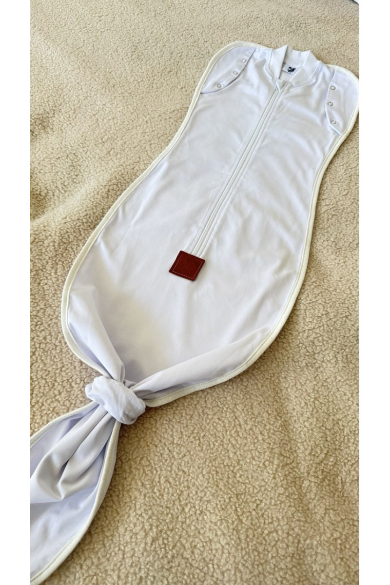 Gigoteuse Évolutive Bébé 0-12 mois blanche Gigoteuse Évolutive Bébé 0-12 mois blanche